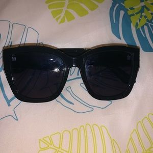 Black and gold Aldo glasses